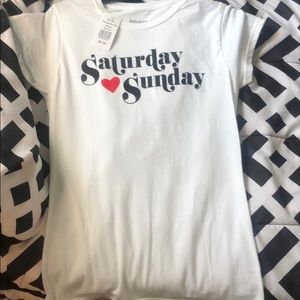 A regular white shirt